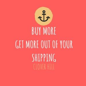 When you buy more you save on shipping